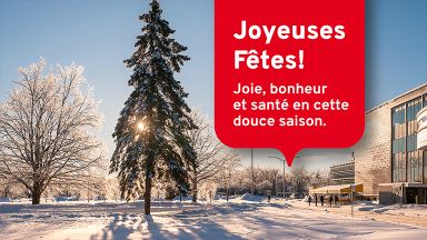 Campus ULaval en hiver