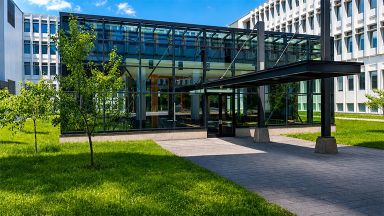 Atrium du pavillon Charles-De Koninck