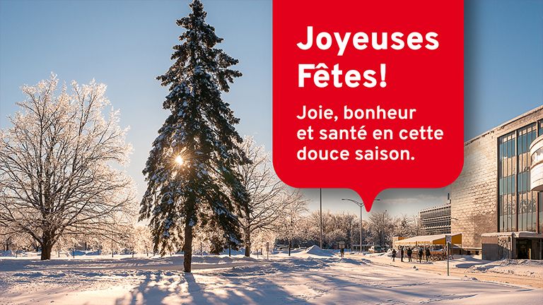 Campus ULaval en hiver