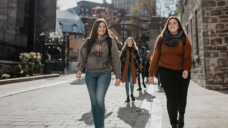 Étudiantes à Québec