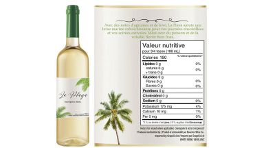 Étiquette fictive de l'étude