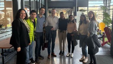 Groupe en visite à l'Université Laval