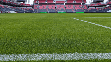 Terrain de la Coupe du monde de soccer