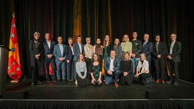 Groupe de lauréats et lauréates 