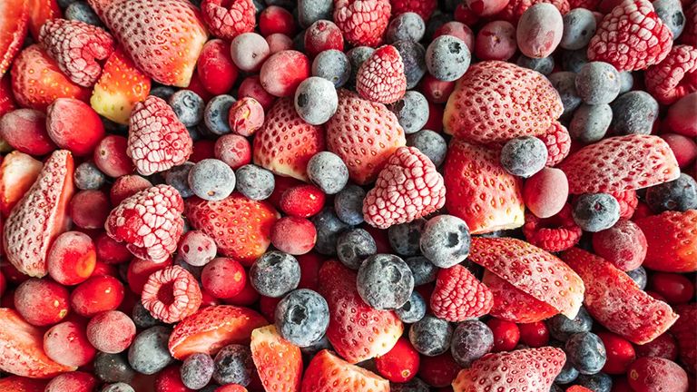 Petits fruits surgelés